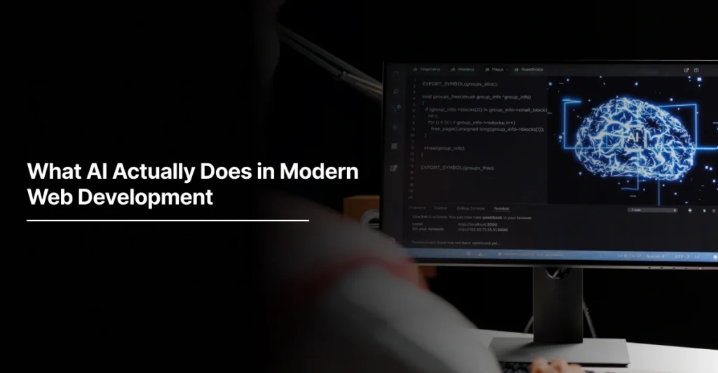 What AI Actually Does in Modern Web Development