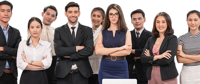 Full Tecoreng team of engineers, designers, and technology experts